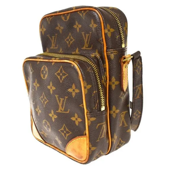 AUTHENTIC LOUIS VUITTON Amazon Crossbody Shoulder Bag Monogram